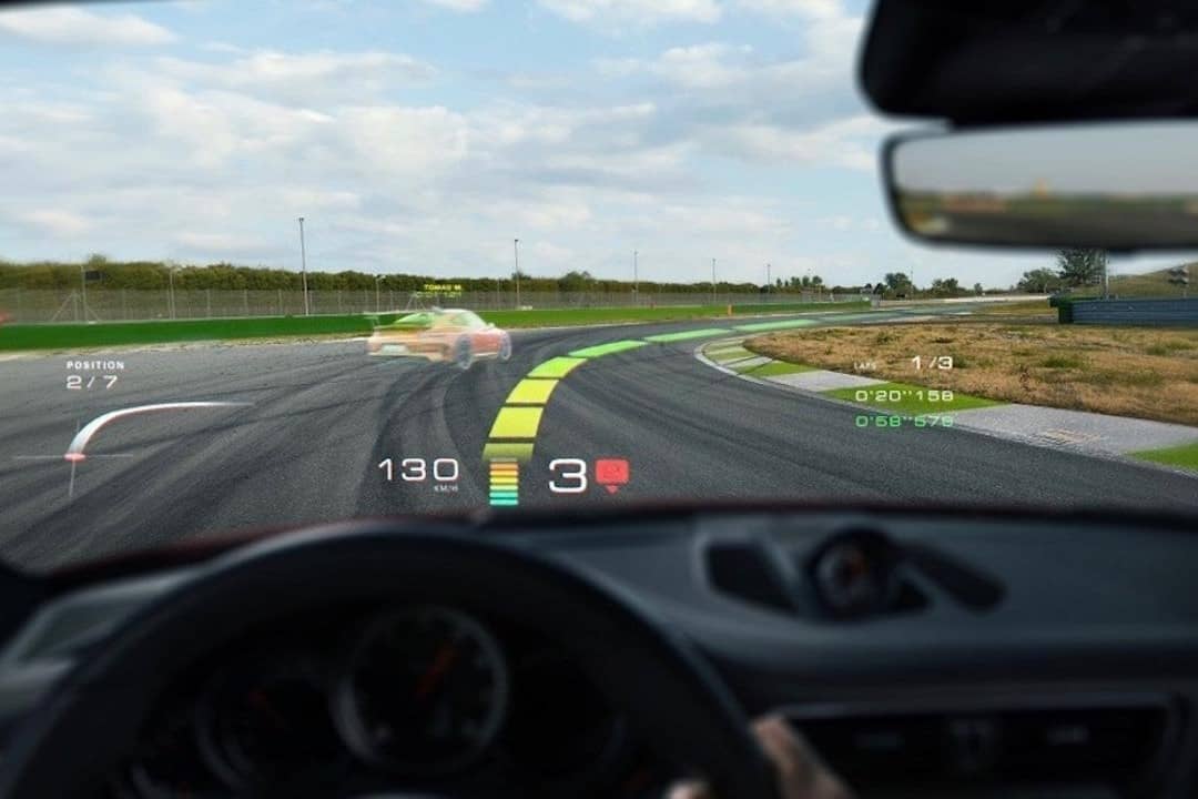 Racing your Car with Augmented Reality Goggles